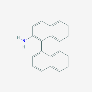 molecular formula C20H15N B8145831 [1,1'-联萘]-2-胺 CAS No. 18531-97-0