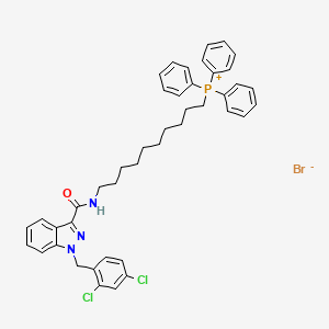molecular formula C43H45BrCl2N3OP B8146257 Mito-LND 