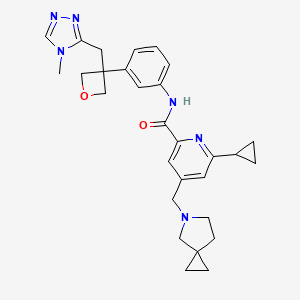 molecular formula C29H34N6O2 B8146261 Cbl-b-IN-1 