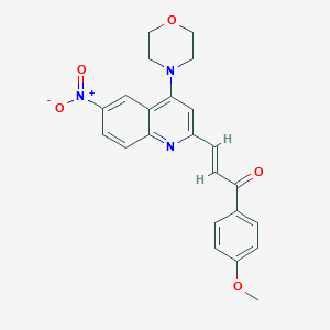 molecular formula C23H21N3O5 B8146312 hnRNPK-IN-1 