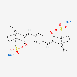 molecular formula C28H32Na2O8S2 B8146333 Ecamsule (disodium) 
