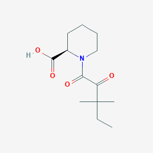 (R)-1-(3,3-Dimethyl-2-oxopentanoyl)piperidine-2-carboxylic acid