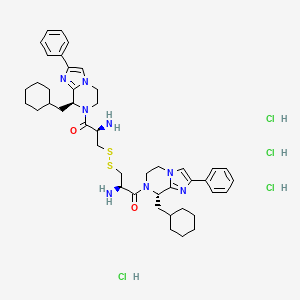 molecular formula C44H62Cl4N8O2S2 B8146553 BIM-46187 4HCl 