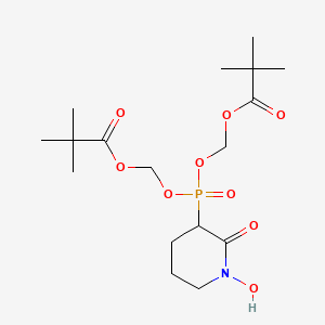 molecular formula C17H30NO9P B8146642 Pomhex 