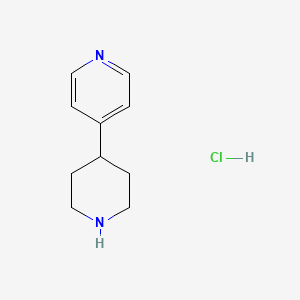 molecular formula C10H15ClN2 B8146692 4-(Piperidin-4-yl)pyridine hydrochloride 