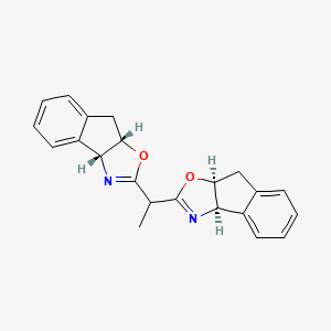 (3aR,3a'R,8aS,8a'S)-2,2'-(Ethane-1,1-diyl)bis(3a,8a-dihydro-8H-indeno[1,2-d]oxazole)