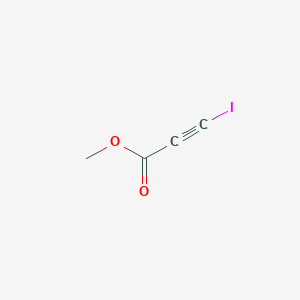 molecular formula C4H3IO2 B8146878 3-碘丙炔酸甲酯 