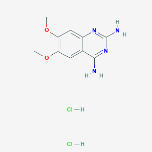 6,7-Dimethoxyquinazoline-2,4-diamine dihydrochloride