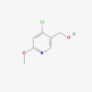 molecular formula C7H8ClNO2 B8147185 (4-Chloro-6-methoxypyridin-3-yl)methanol 