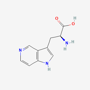 molecular formula C10H11N3O2 B8147267 (S)-2-Amino-3-(1H-pyrrolo[3,2-c]pyridin-3-yl)propanoic acid 