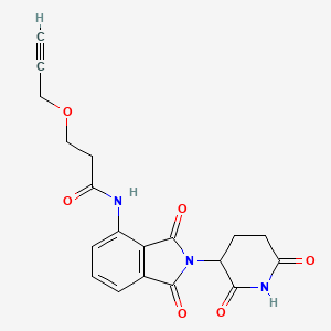 Pomalidomide-CO-PEG1-propargyl