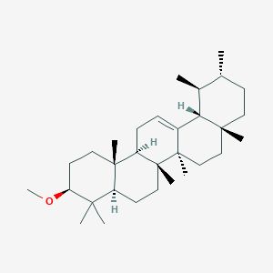 molecular formula C31H52O B081474 3beta-Methoxyurs-12-ene CAS No. 14021-28-4