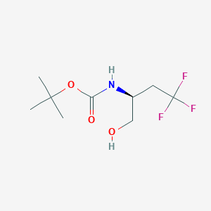 (S)-tert-butyl 4,4,4-trifluoro-1-hydroxybutan-2-ylcarbamate