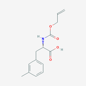 (S)-2-(((allyloxy)carbonyl)amino)-3-(m-tolyl)propanoic acid