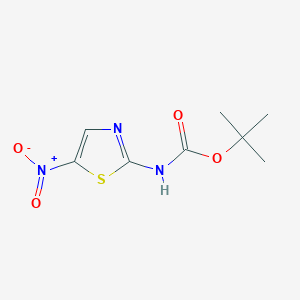 molecular formula C8H11N3O4S B8147461 Tert-butyl 5-nitrothiazol-2-ylcarbamate CAS No. 1196153-47-5