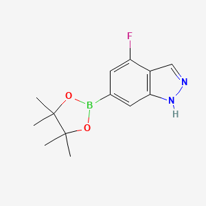 (4-Fluoro-1H-indazol-6-yl)boronic acid pinacol ester
