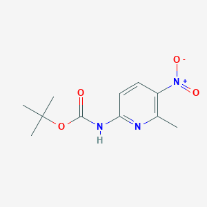 tert-Butyl (6-methyl-5-nitropyridin-2-yl)carbamate
