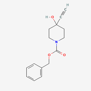 Benzyl 4-ethynyl-4-hydroxypiperidine-1-carboxylate