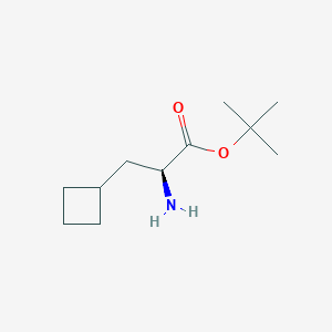 (S)-tert-Butyl 2-amino-3-cyclobutylpropanoate