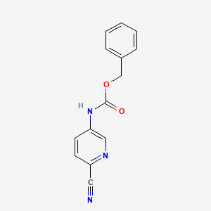 benzyl N-(6-cyanopyridin-3-yl)carbamate