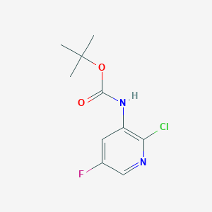 Tert-butyl (2-chloro-5-fluoropyridin-3-yl)carbamate