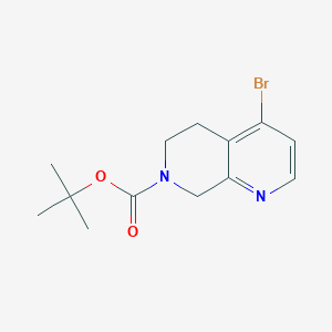 tert-Butyl 4-bromo-5,8-dihydro-1,7-naphthyridine-7(6H)-carboxylate