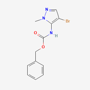 5-(Cbz-amino)-4-bromo-1-methylpyrazole