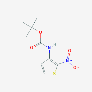 Tert-butyl N-(2-nitrothiophen-3-YL)carbamate