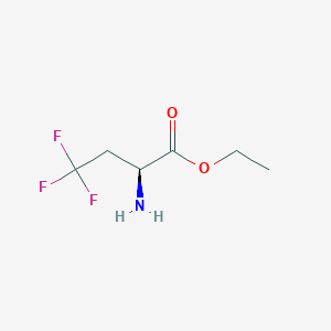 Ethyl (S)-2-amino-4,4,4-trifluorobutanoate