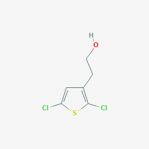 molecular formula C6H6Cl2OS B8148127 2-(2,5-Dichlorothien-3-YL)ethanol 