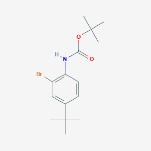 N-(tert-Butoxycarbonyl)-2-bromo-4-tert-butylaniline