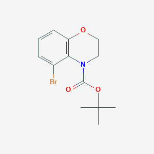 tert-Butyl 5-bromo-2H-benzo[b][1,4]oxazine-4(3H)-carboxylate