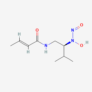 molecular formula C9H17N3O3 B8148541 CID 6434226 