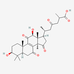 molecular formula C30H42O8 B8148566 Ganoderic Acid C6 