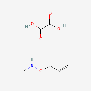 molecular formula C6H11NO5 B8148687 oxalic acid;N-prop-2-enoxymethanamine 