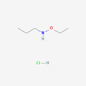 molecular formula C5H14ClNO B8148744 Ethoxy(propyl)amine hydrochloride 