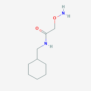 molecular formula C9H18N2O2 B8149318 2-(Aminooxy)-N-(cyclohexylmethyl)acetamide 