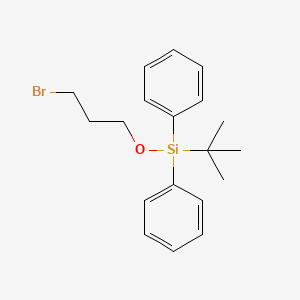 molecular formula C19H25BrOSi B8149371 (3-溴丙氧基)(叔丁基)二苯基硅烷 