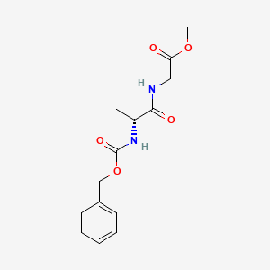 molecular formula C14H18N2O5 B8149801 Z-D-Ala-Gly-OMe 