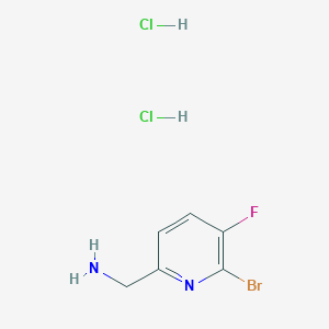 (6-Bromo-5-fluoropyridin-2-yl)methanamine dihydrochloride