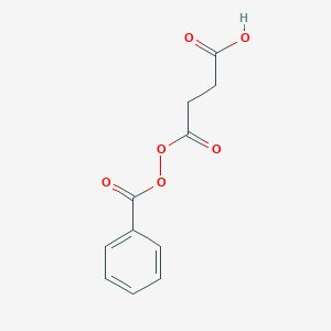 molecular formula C11H10O6 B081508 4-(Benzoyldioxy)-4-oxobutyric acid CAS No. 10484-48-7