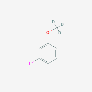 molecular formula C7H7IO B8150890 3-(Methoxy-d3)iodobenzene 