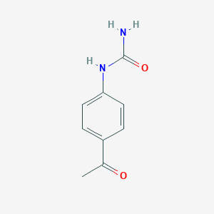 molecular formula C9H10N2O2 B081512 (4-Acetylphenyl)urea CAS No. 13143-02-7