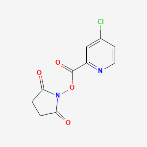 molecular formula C10H7ClN2O4 B8151224 4-Chloro-pyridine-2-carboxylic acid 2,5-dioxo-pyrrolidin-1-yl ester 
