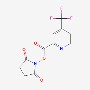 4-Trifluoromethyl-pyridine-2-carboxylic acid 2,5-dioxo-pyrrolidin-1-yl ester