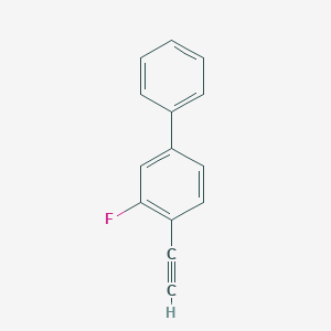 molecular formula C14H9F B8151536 4-Ethynyl-3-fluoro-1,1'-biphenyl 