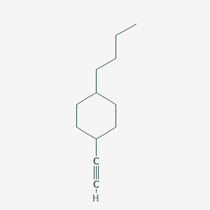 molecular formula C12H20 B8151689 trans-1-Ethynyl-4-butylcyclohexane 