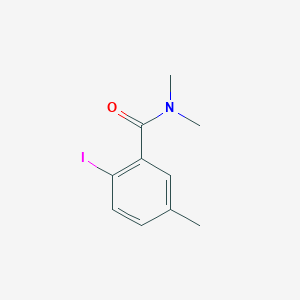 molecular formula C10H12INO B8151848 2-iodo-N,N,5-trimethylbenzamide 