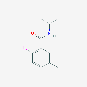 molecular formula C11H14INO B8151857 2-Iodo-N-isopropyl-5-methylbenzamide 