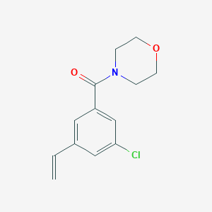 (3-Chloro-5-vinylphenyl)(morpholino)methanone